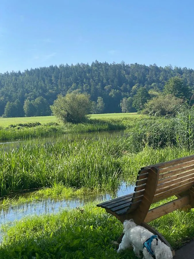 Idyllische Ferienwohnungen In Mossendorf Blick Zur Naab Burglengenfeld Apartment
